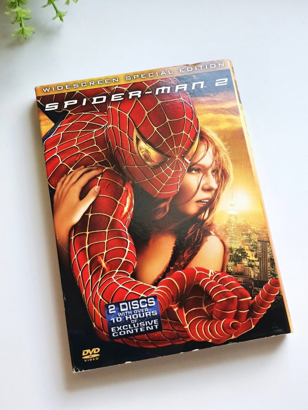 Spider-Man 2 Widescreen Special Edition DVD 2 Disc Set Marvel Tobey Maguire